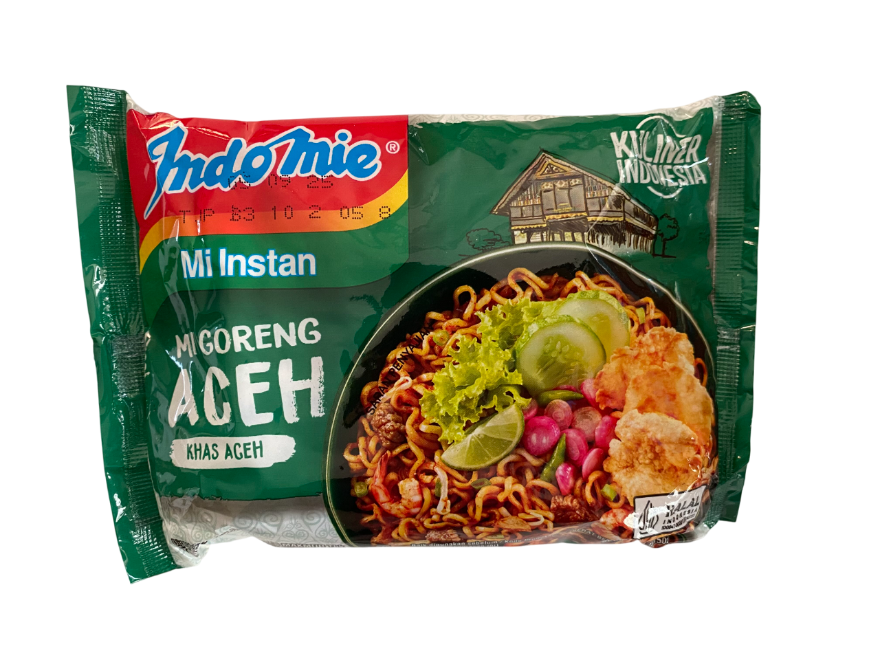 Indomie Aceh 40セット Indomie Mi Gogeng Aceh Spicy Beef Flavour 90g - 40 Pack